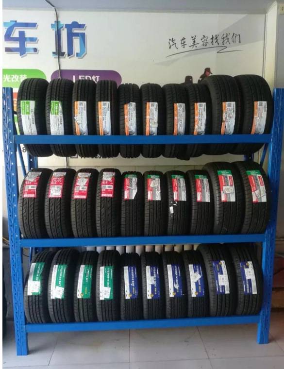 汽车摩托车轮胎货架摆放轮胎多层置物架维修4s汽车用品展示铁货架